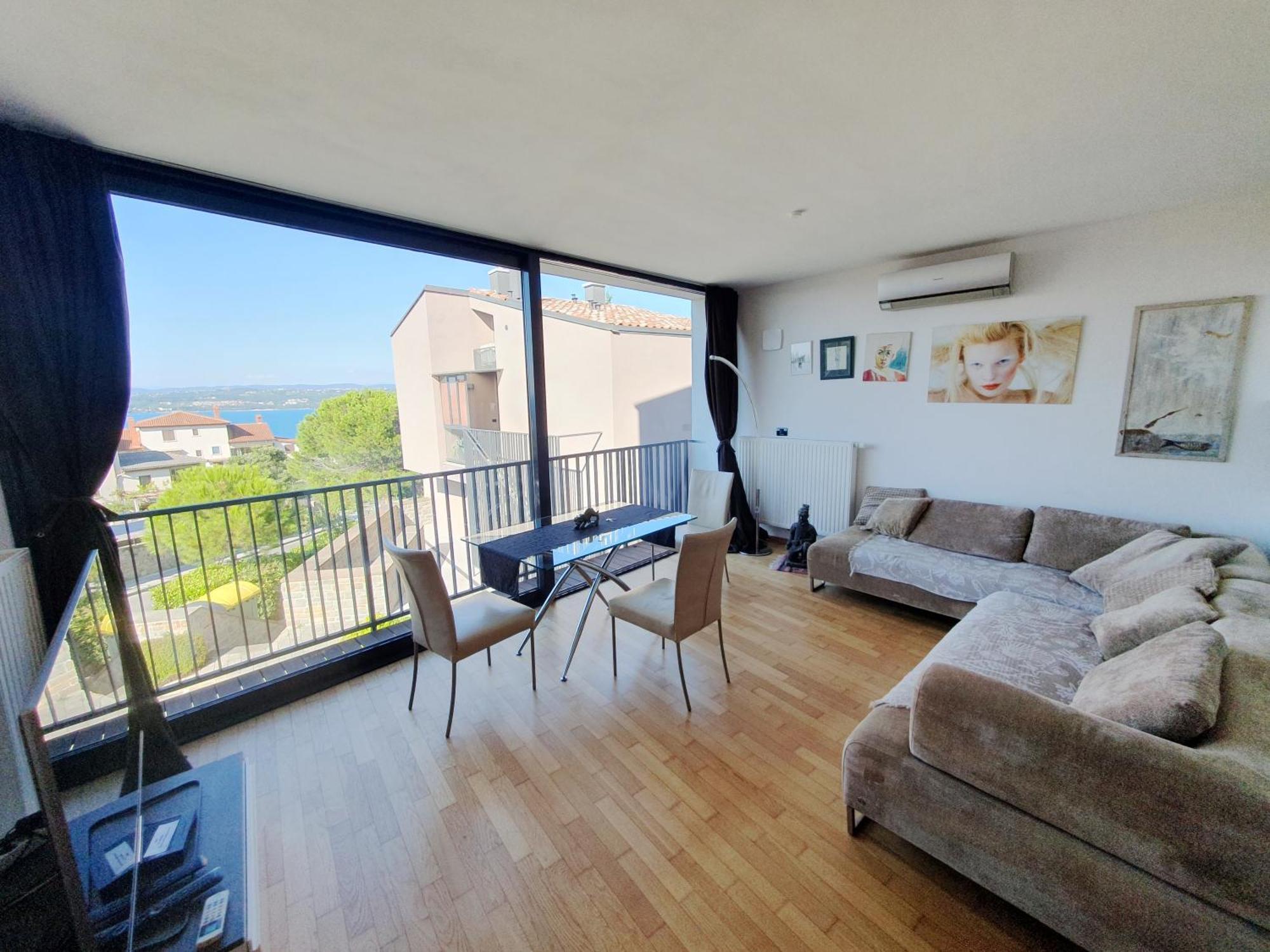 Bella Vista Lux Apartment With Private Terace Capodistria Esterno foto