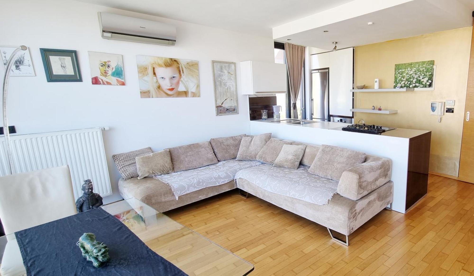 Bella Vista Lux Apartment With Private Terace Capodistria Esterno foto